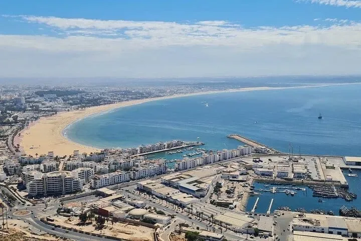 Visite de la ville d’Agadir, parc aux crocodiles et balade à dos de dromadaire