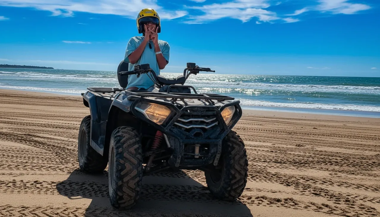 Agadir Adventure: Quad Biking & Sandboarding in the Sahara Dunes