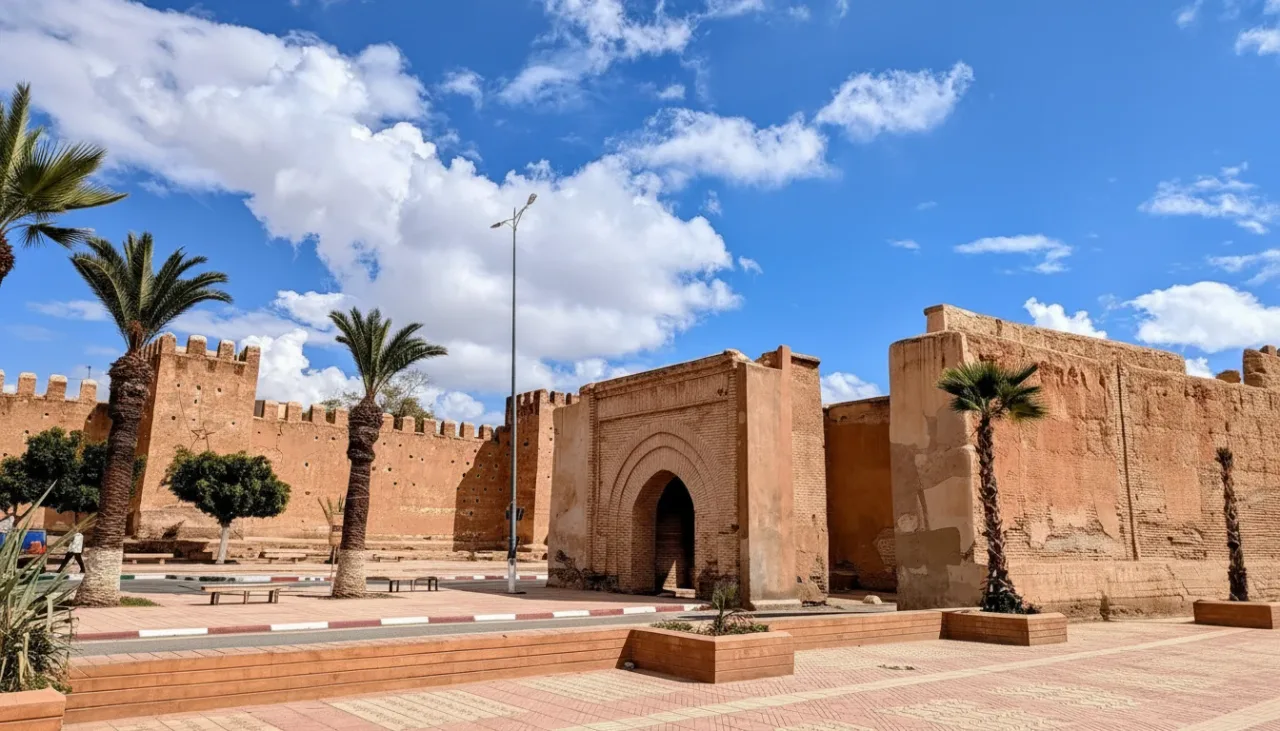 Les remparts rouges de la ville de Taroudant