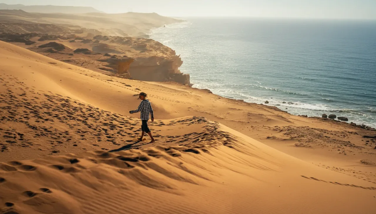Randonneurs dans l'oasis de Paradise Valley